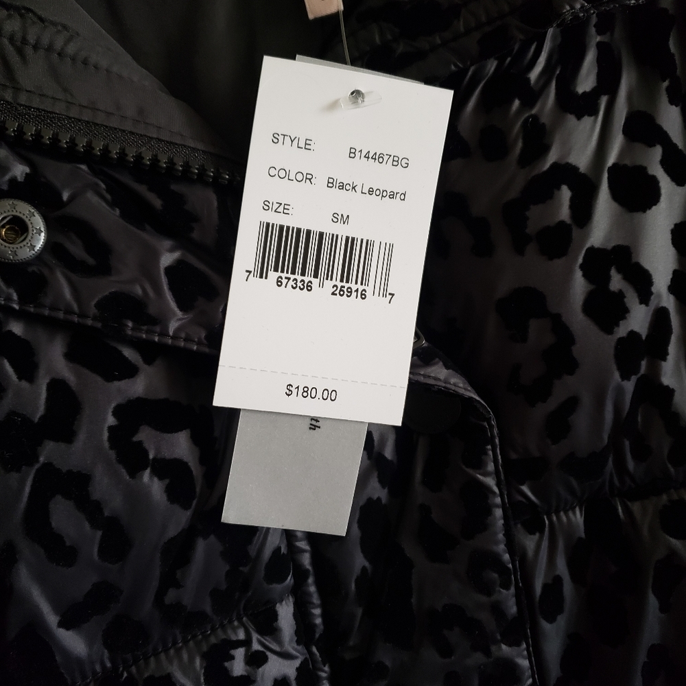 BCBG Generation Hooded Midweight Puffer Jacket S - Picture 9 of 13